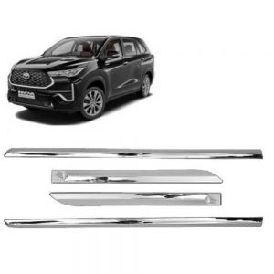 Door Side Beading For Innova Hycross - silver